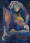 Woman Blue